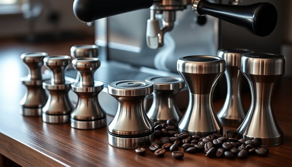 espresso tamper set selection