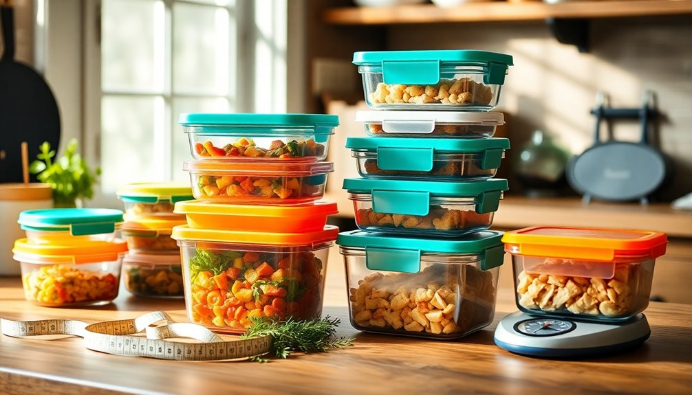 meal prep container selection