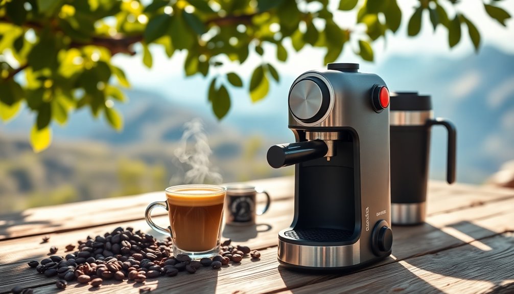 portable espresso maker selection