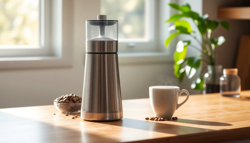 quiet coffee grinder options