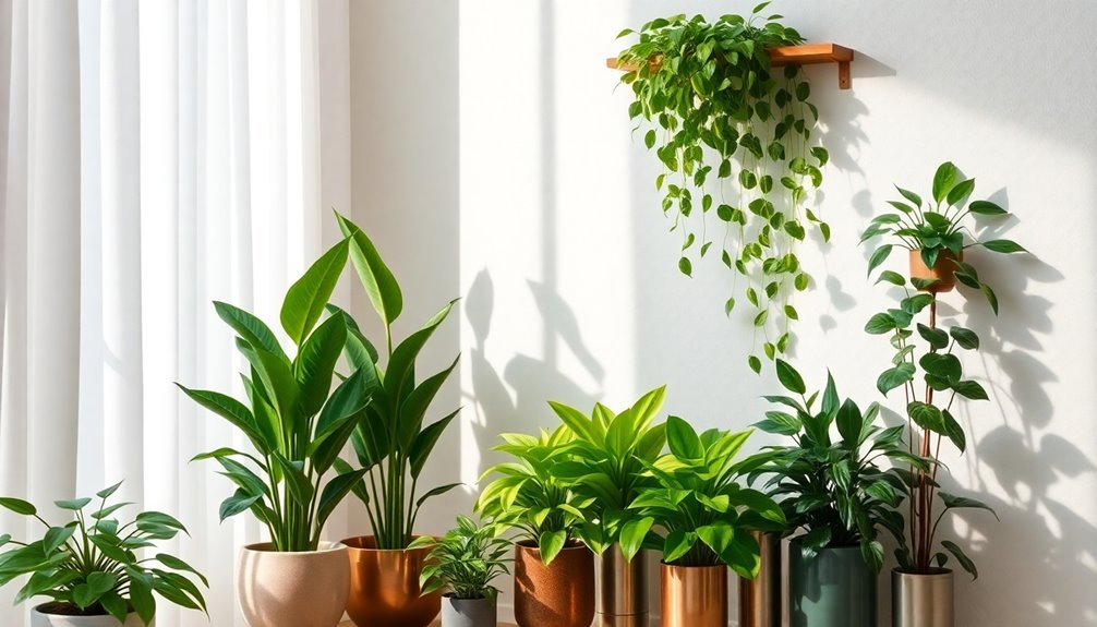 selecting suitable indoor plants