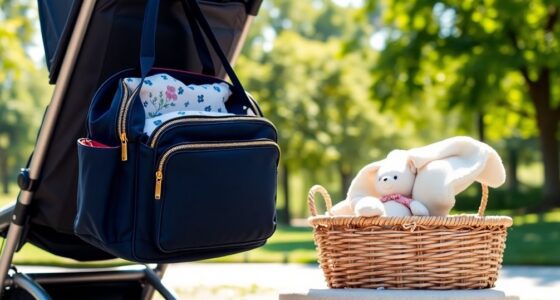 stylish and functional diaper bags