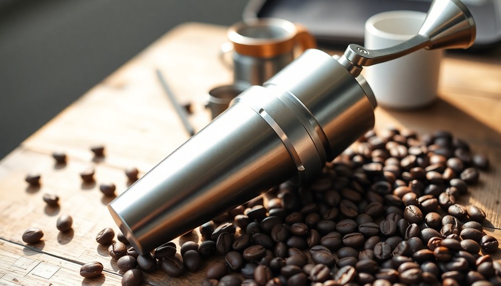 travel friendly hand coffee grinders