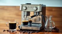 versatile espresso and drip brewing