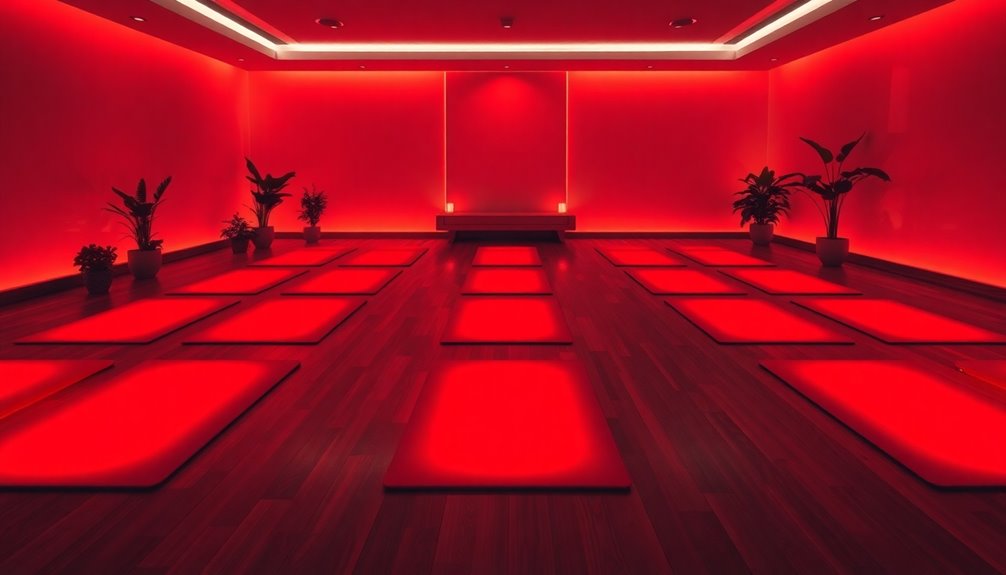 red light therapy mats