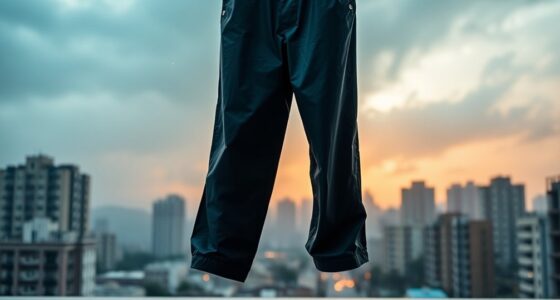 stylish waterproof rain pants