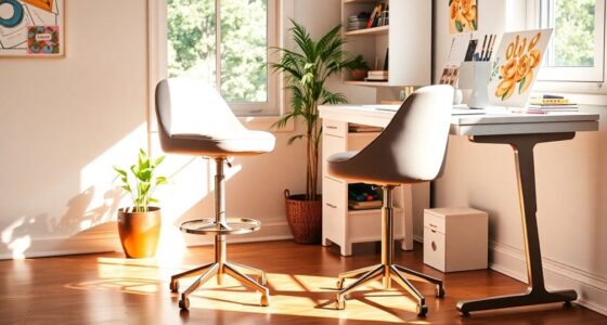 swivel stools for creativity