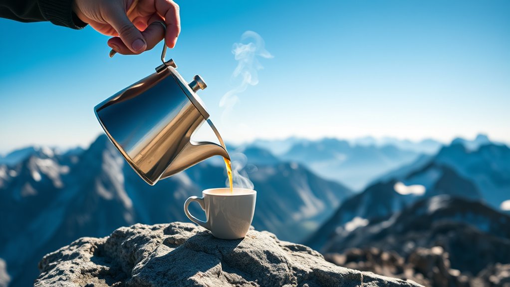 adjust brewing for high altitude