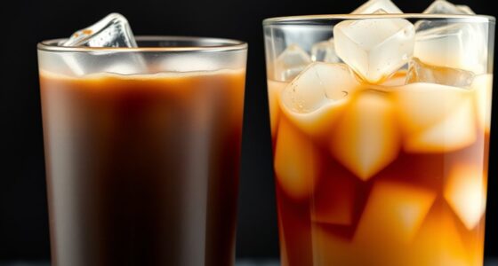 brewed coffee temperature difference