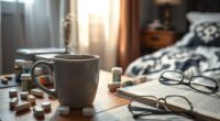 caffeine disrupts night sleep