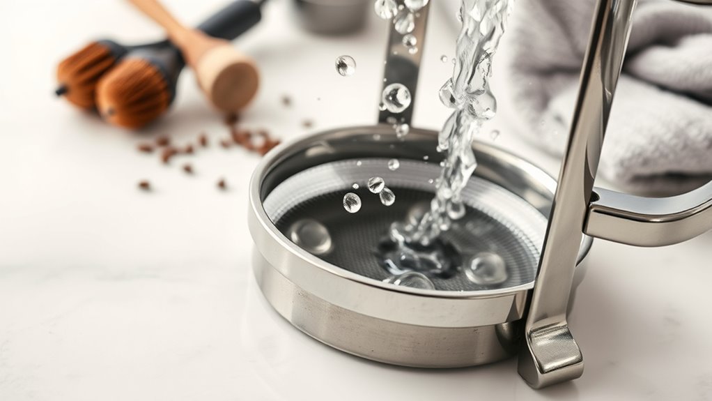 clean scrub soak dry