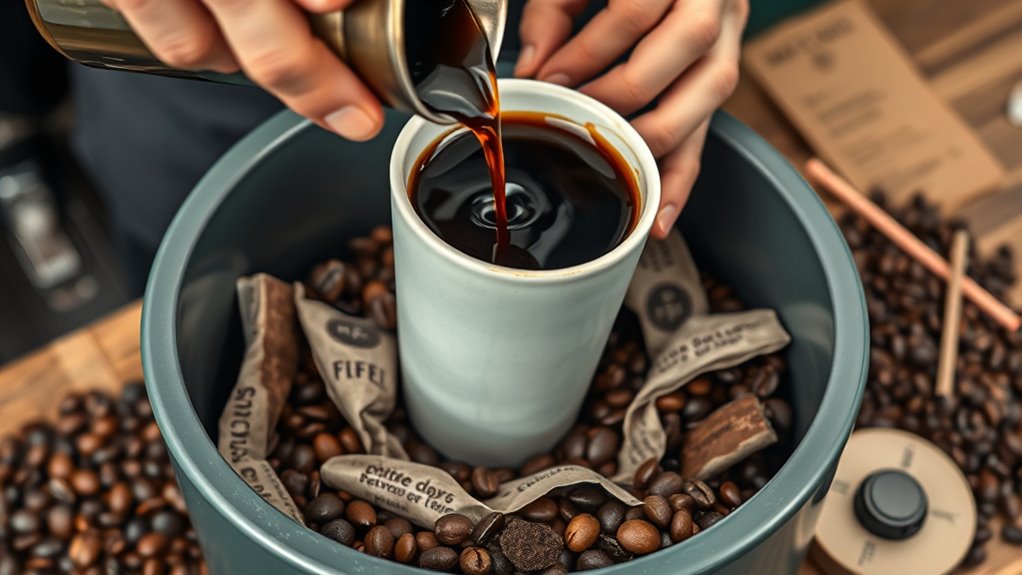 coffee grounds recycling benefits