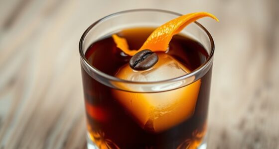 coffee infused classic cocktail