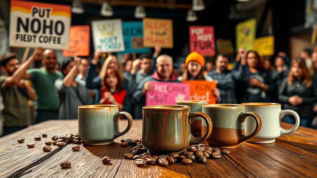 coffee supports social justice