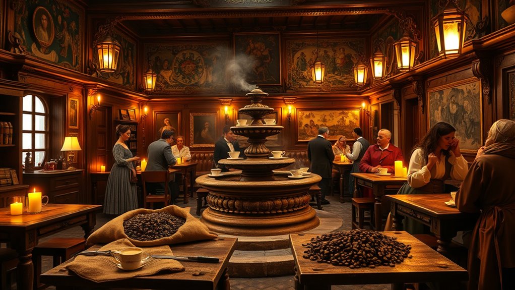 coffeehouses foster social discourse