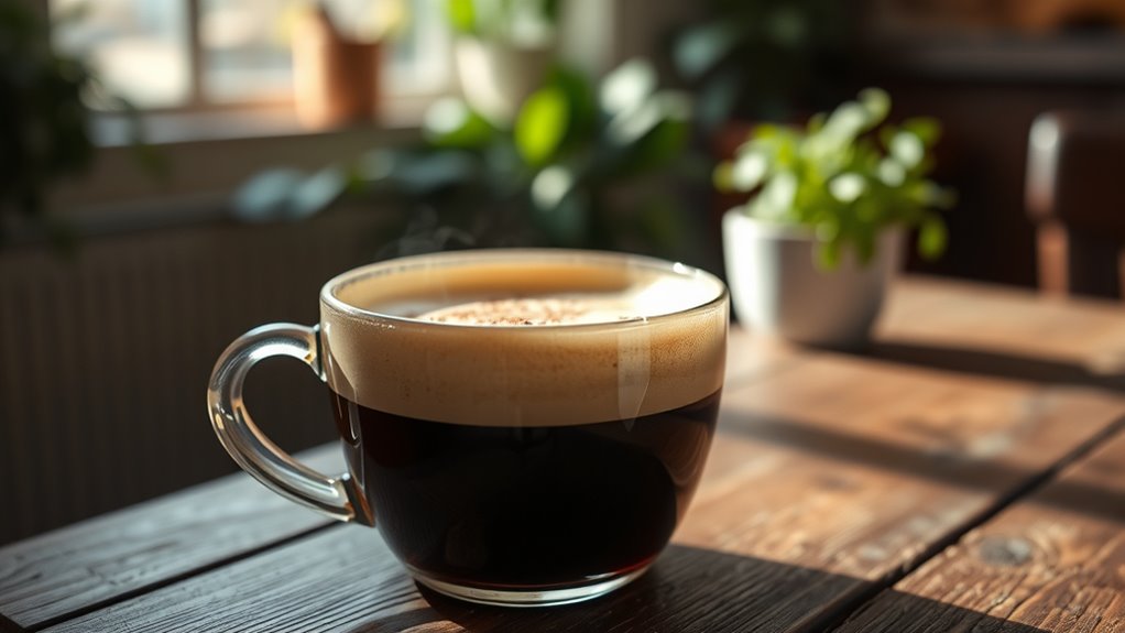 decaf coffee retains antioxidants