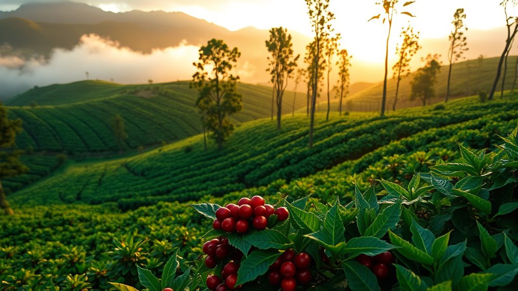 diverse colombian coffee regions