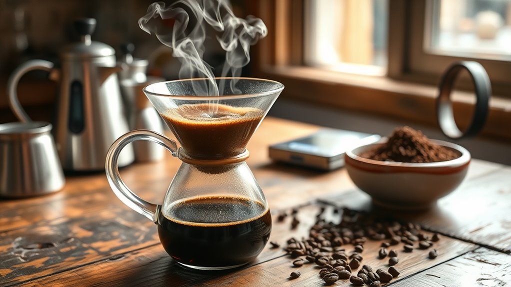 easy mushroom coffee brewing