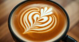 elegant coffee foam designs