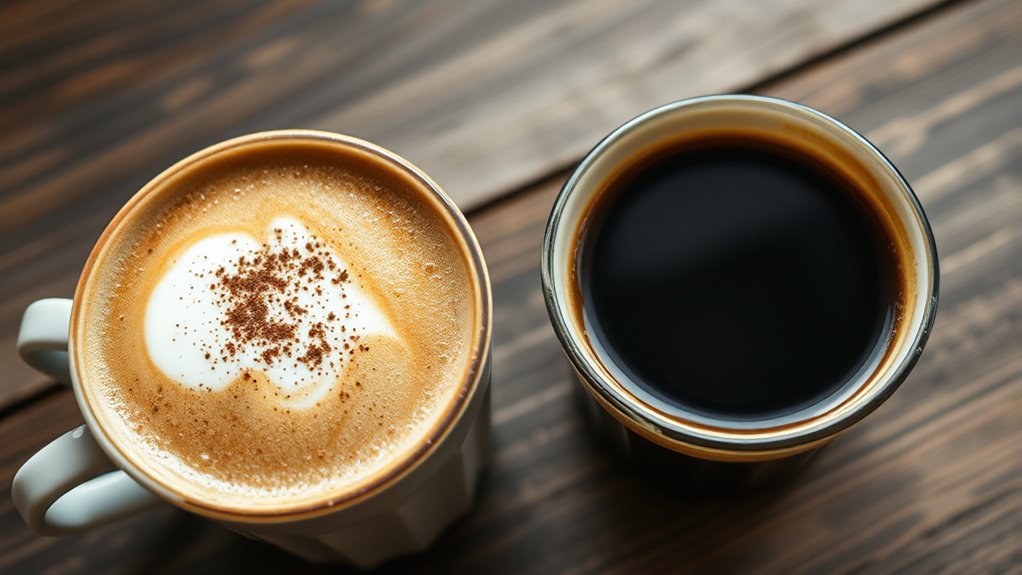 espresso foam milk ratios