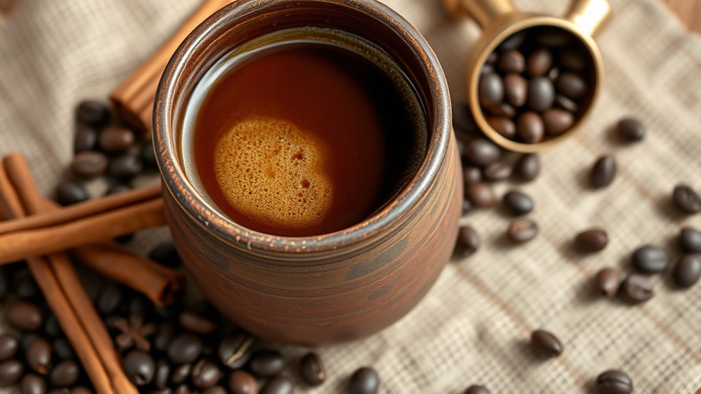 exotic spicy yemeni coffee