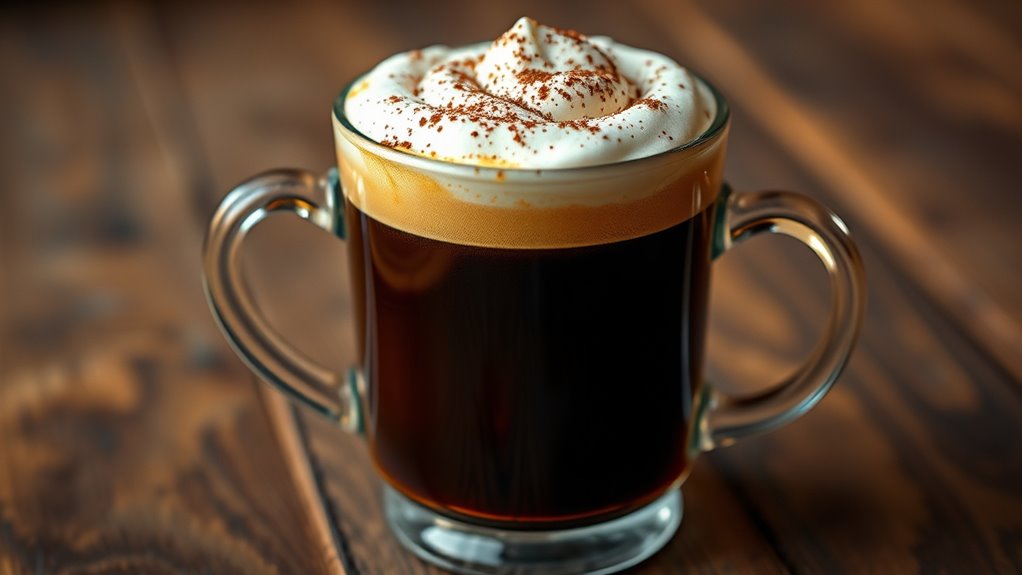 layered warm coffee perfection