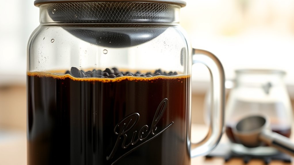making smooth cold brew
