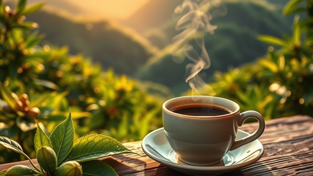 mountainous volcanic high altitude coffee