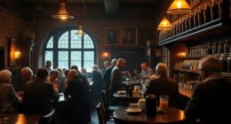 origins of social cafes