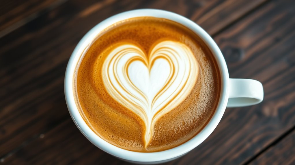 perfect espresso milk microfoam