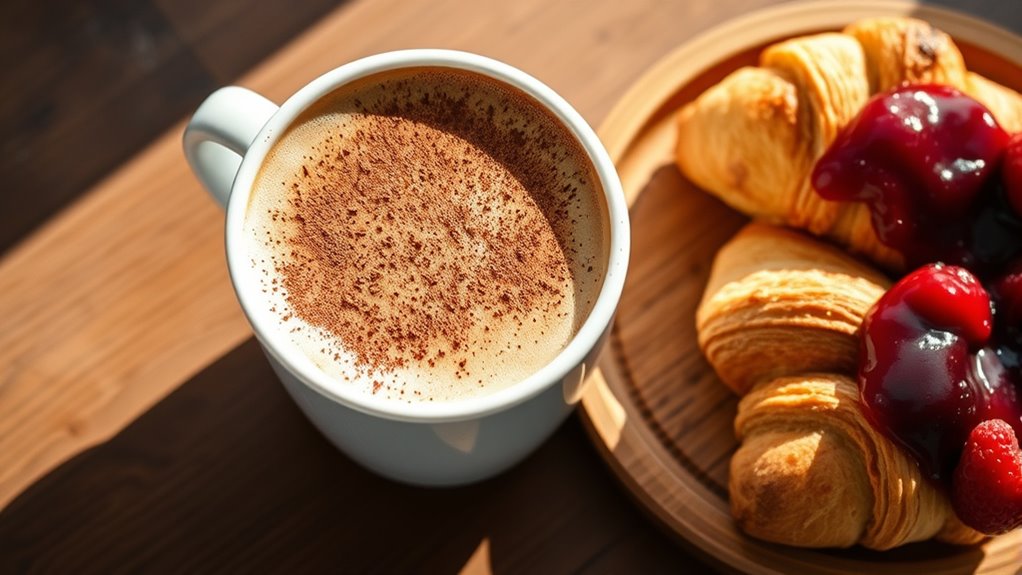 perfect food and coffee pairing