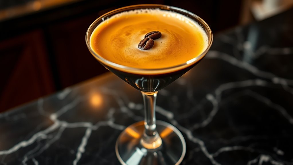 perfectly shaken coffee cocktail