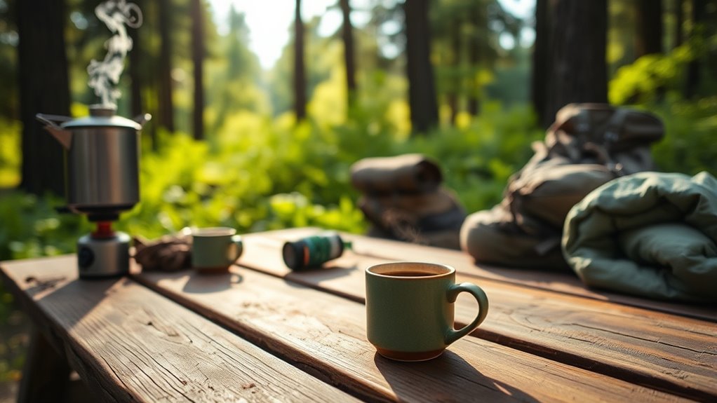 portable coffee for adventures