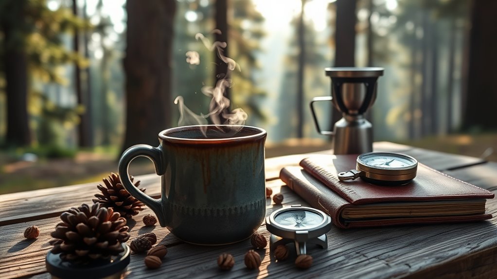 portable outdoor coffee brewing