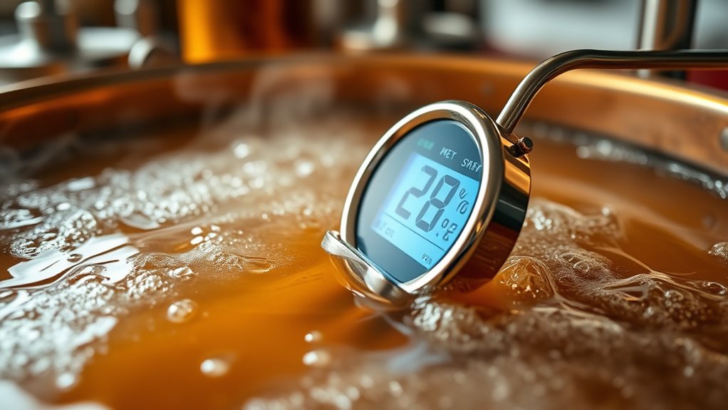 precise temperature ensures brewing quality