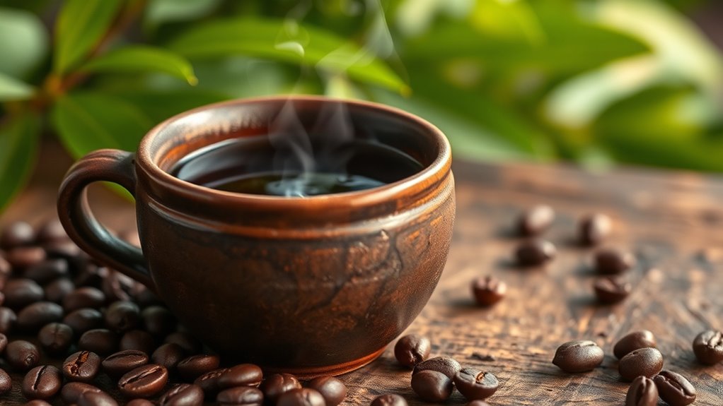 rich earthy full bodied brew