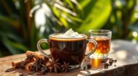 rum infused spiced coffee
