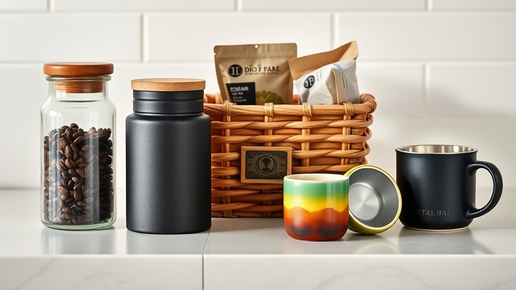 store coffee airtight properly