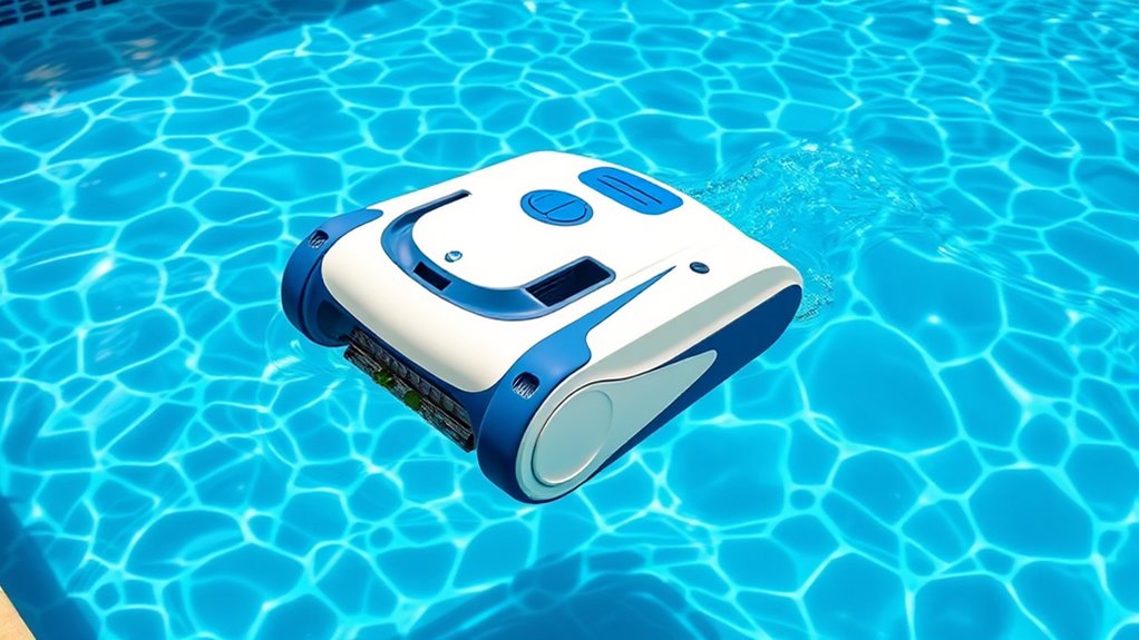 robotic pool cleaner features