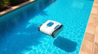 top large pool robot cleaners