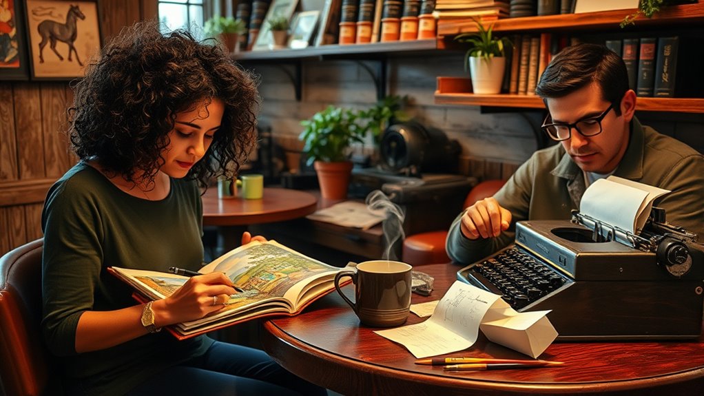 artists writers caf inspiration