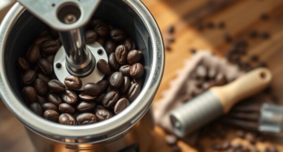 clean grinder regularly