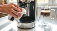 cleaning improves coffee flavor