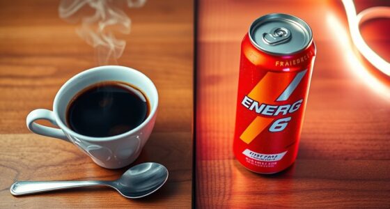 coffee or energy drinks