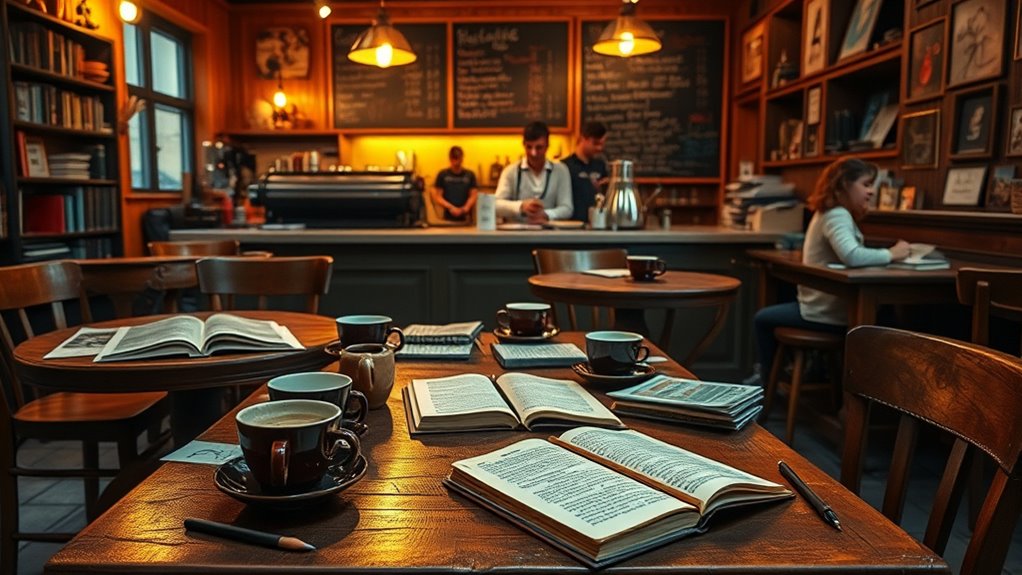 coffeehouse ambiance sparks creativity