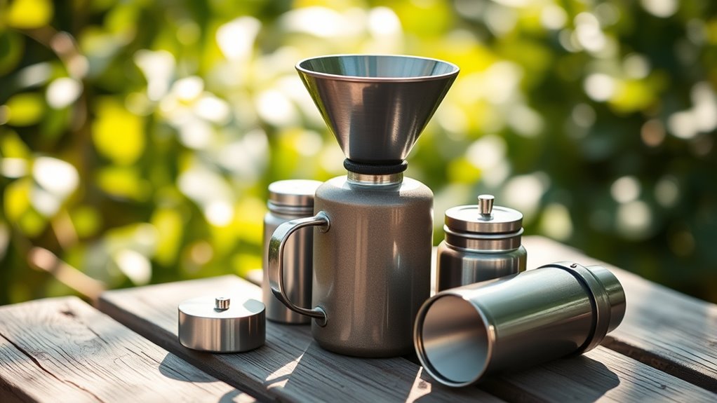 compact portable coffee brewing