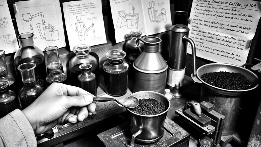 early instant coffee development