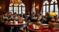 elegant 19th century coffeehouses