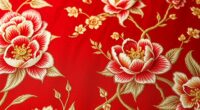 elegant floral silk carpets