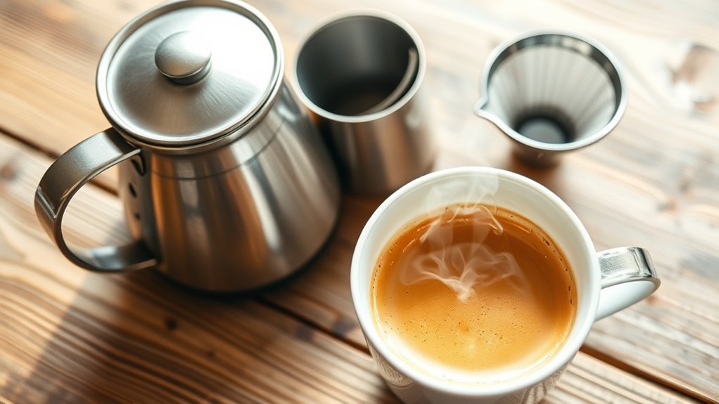 gentle flavorful low acid coffee